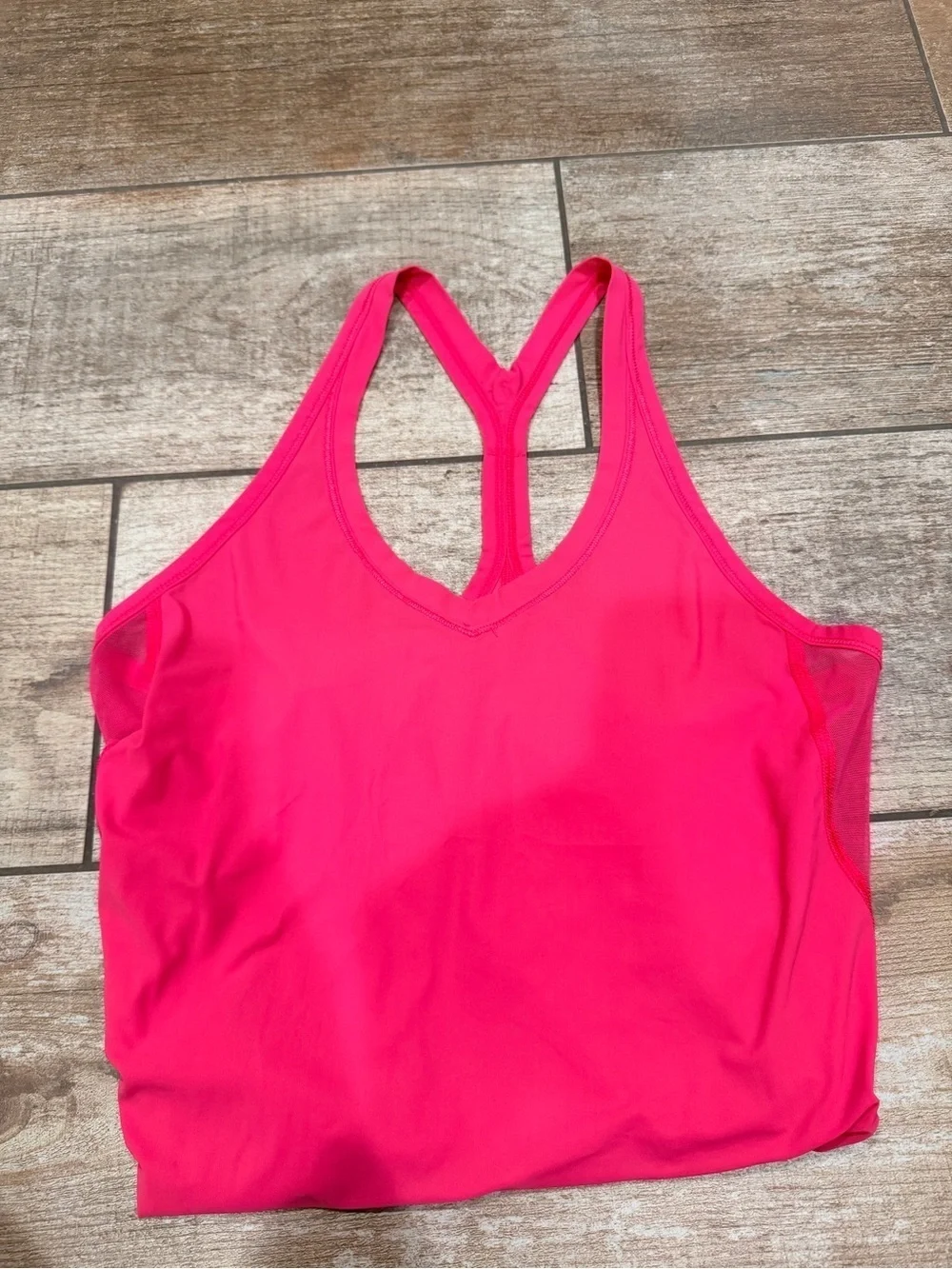 Lululemon Athletica | Boom Juice Fast Lane Singlet Mesh Panel Racerback Tank